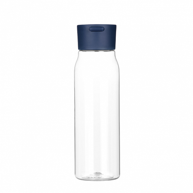 Спортивная бутылка для воды, Step, 550 ml, синяя (ПОД КРУГОВОЙ УФ) с логотипом в Москве заказать по выгодной цене в кибермаркете AvroraStore