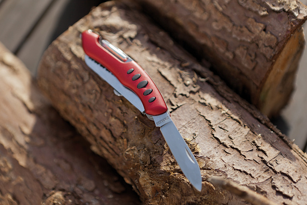 Карманный нож BIG R., 11 предметов, красный, серебристый с логотипом в Москве заказать по выгодной цене в кибермаркете AvroraStore