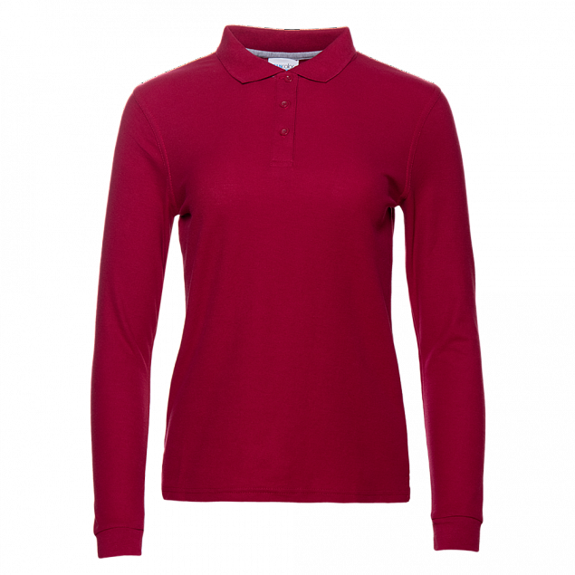 Рубашка поло Рубашка женская 04SW Бордовый с логотипом в Москве заказать по выгодной цене в кибермаркете AvroraStore