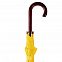 Зонт-трость Standard, желтый с логотипом в Москве заказать по выгодной цене в кибермаркете AvroraStore