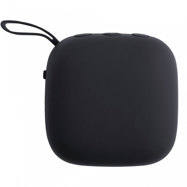 Беспроводная колонка Chubby, черная с логотипом в Москве заказать по выгодной цене в кибермаркете AvroraStore