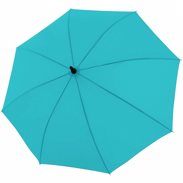 Зонт-трость Trend Golf AC, синий с логотипом в Москве заказать по выгодной цене в кибермаркете AvroraStore