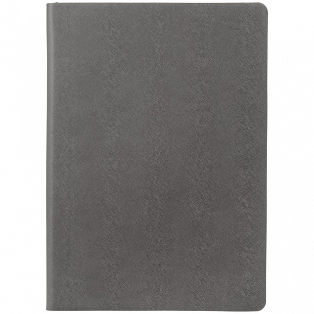 Ежедневник Romano, недатированный, темно-серый, без ляссе с логотипом в Москве заказать по выгодной цене в кибермаркете AvroraStore