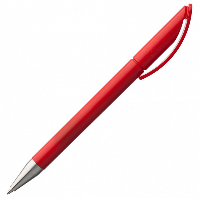 Ручка шариковая Prodir DS3 TPC, красная с логотипом в Москве заказать по выгодной цене в кибермаркете AvroraStore
