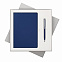 Подарочный набор Portobello/Spark синий (Ежедневник недат А5, Ручка) с логотипом в Москве заказать по выгодной цене в кибермаркете AvroraStore