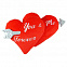 Декоративная подушка You And Me Forever с логотипом в Москве заказать по выгодной цене в кибермаркете AvroraStore
