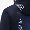 Толстовка на молнии с капюшоном MATEO, темно-синяя,  размер XL с логотипом  заказать по выгодной цене в кибермаркете AvroraStore