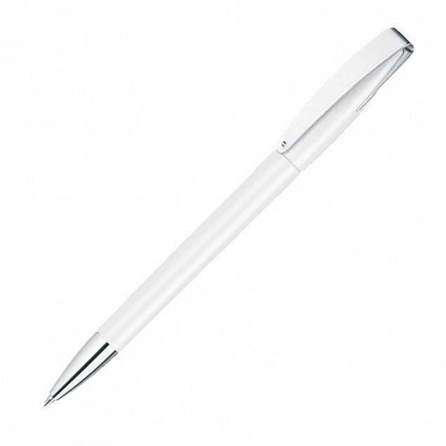 Ручка шариковая COBRA MM, белый с логотипом в Москве заказать по выгодной цене в кибермаркете AvroraStore