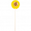 Леденец Lollifruit, желтый с бананом с логотипом в Москве заказать по выгодной цене в кибермаркете AvroraStore