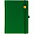 Ежедневник Favor Gold, недатированный, ярко-зеленый с логотипом в Москве заказать по выгодной цене в кибермаркете AvroraStore