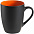 Кружка Bright Tulip, матовая, черная с красным с логотипом в Москве заказать по выгодной цене в кибермаркете AvroraStore