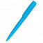 Ручка пластиковая Jangle, софт-тач, голубая с логотипом в Москве заказать по выгодной цене в кибермаркете AvroraStore