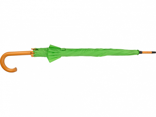 Зонт-трость Радуга, зеленое яблоко с логотипом в Москве заказать по выгодной цене в кибермаркете AvroraStore