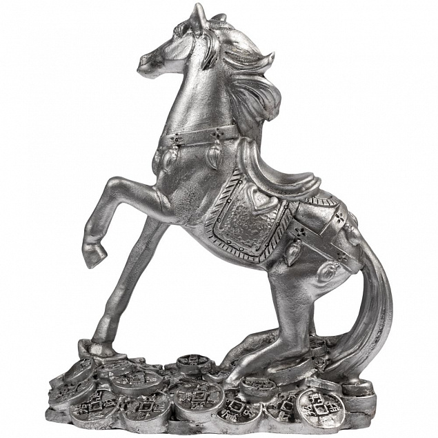 Статуэтка «Лошадь на монетах» с логотипом в Москве заказать по выгодной цене в кибермаркете AvroraStore