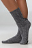Носки Keep Feet, серые с логотипом в Москве заказать по выгодной цене в кибермаркете AvroraStore