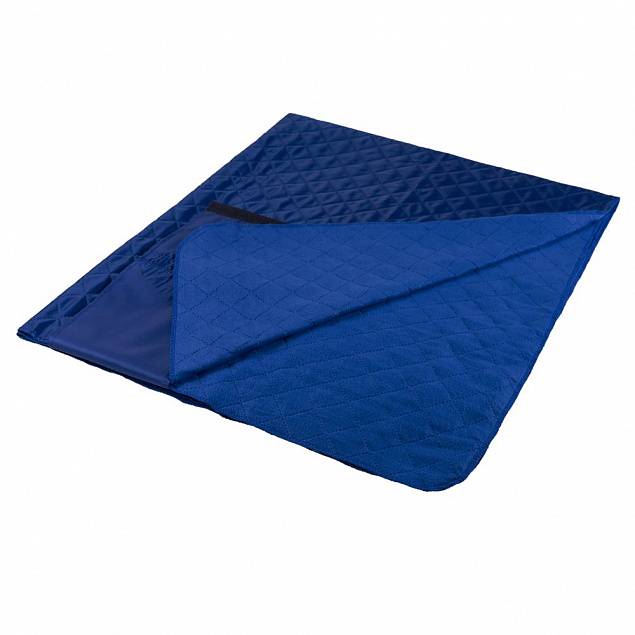Плед для пикника Comfy, ярко-синий с логотипом в Москве заказать по выгодной цене в кибермаркете AvroraStore