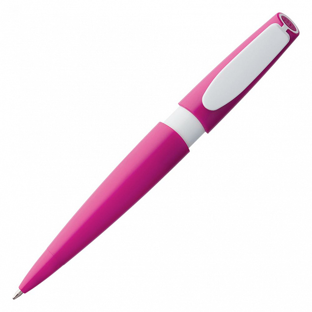 Ручка шариковая Calypso, розовая с логотипом в Москве заказать по выгодной цене в кибермаркете AvroraStore